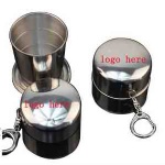 Folding Cup with Keyring